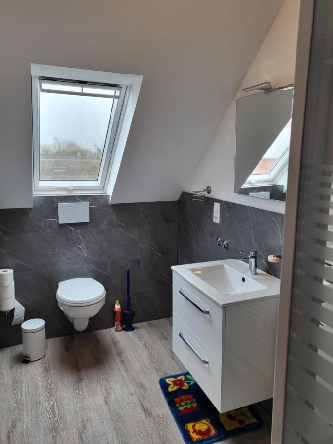 Ferienwohnung Urlaub Im Blauen Haus Sehestedt  Exterior foto
