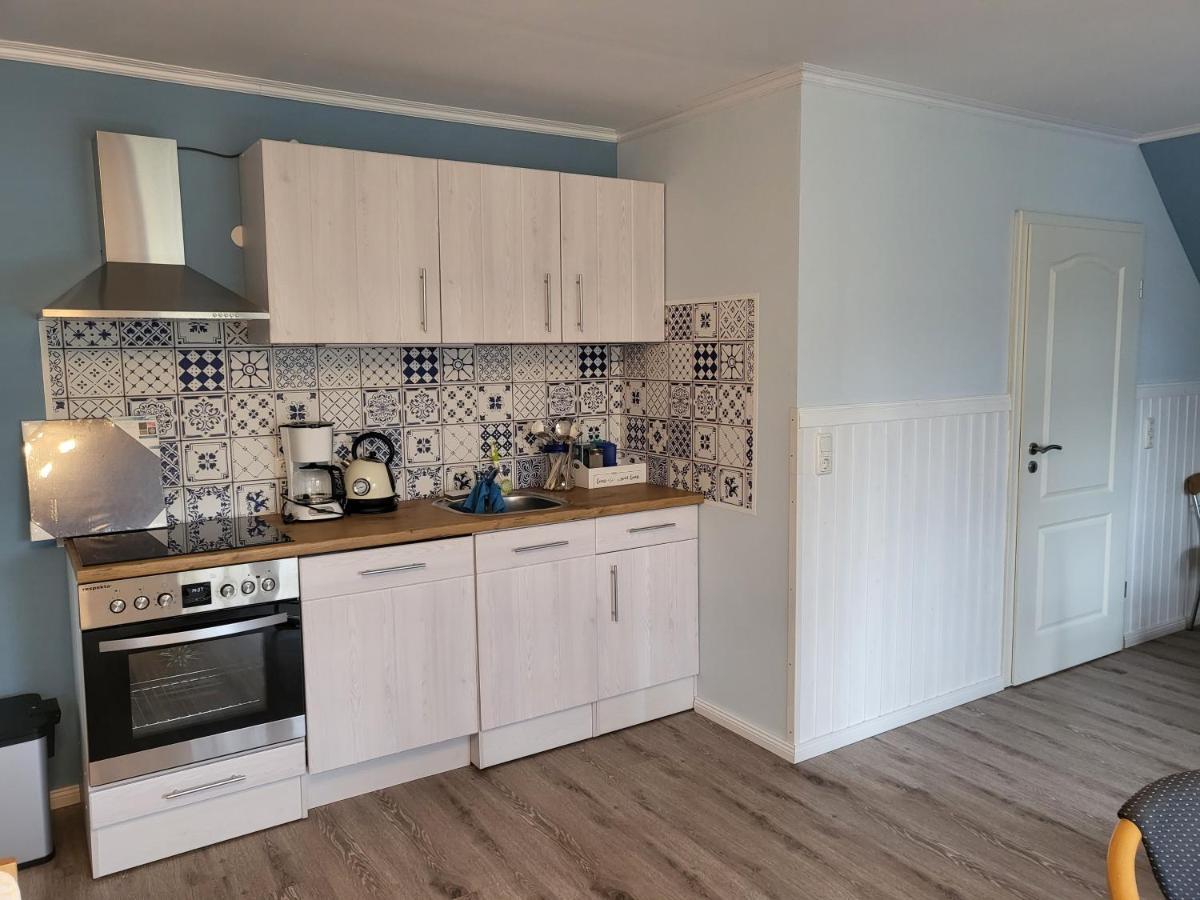 Ferienwohnung Urlaub Im Blauen Haus Sehestedt  Exterior foto