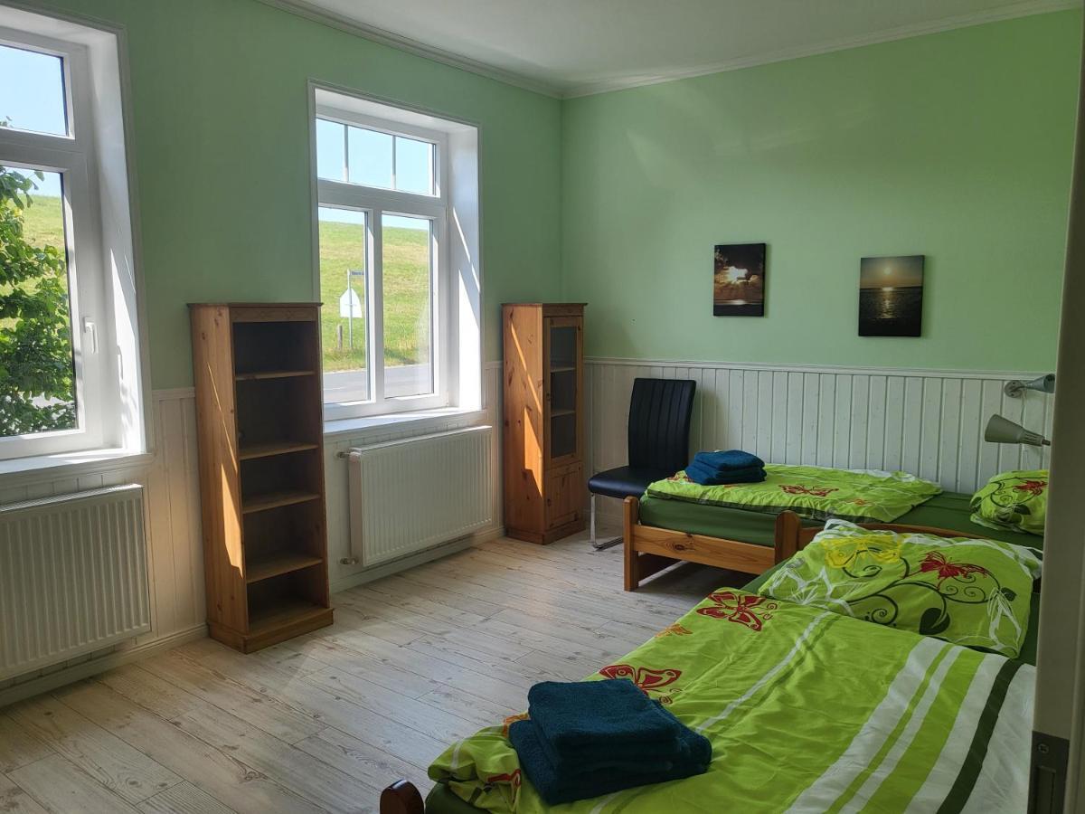 Ferienwohnung Urlaub Im Blauen Haus Sehestedt  Exterior foto