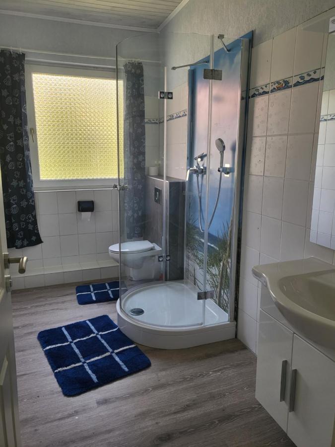 Ferienwohnung Urlaub Im Blauen Haus Sehestedt  Exterior foto