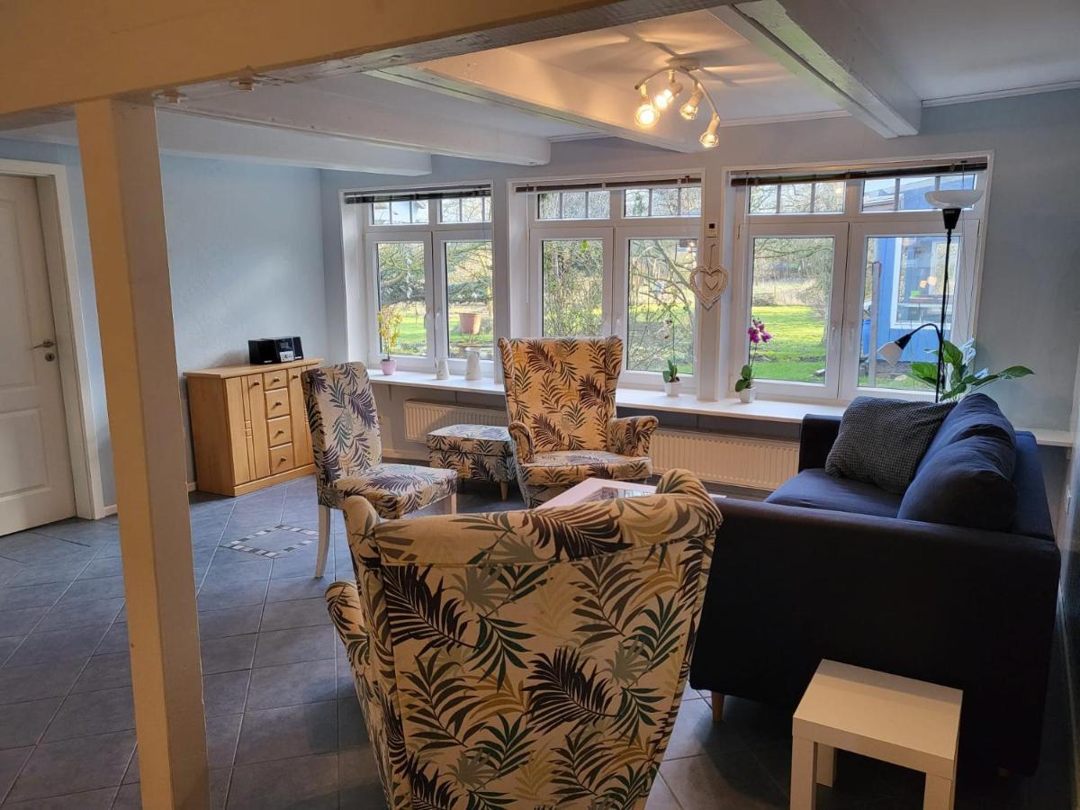 Ferienwohnung Urlaub Im Blauen Haus Sehestedt  Exterior foto