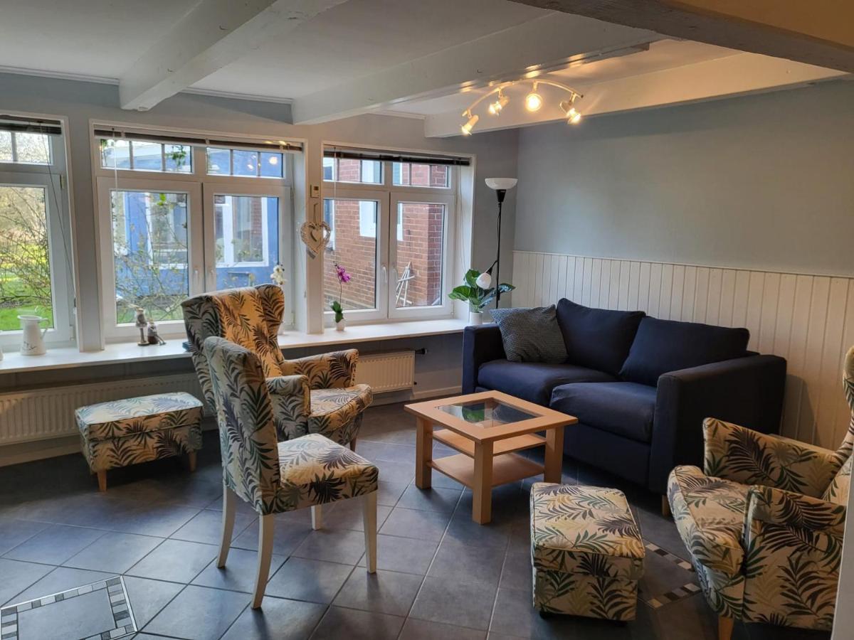 Ferienwohnung Urlaub Im Blauen Haus Sehestedt  Exterior foto